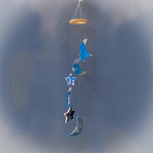 Load image into Gallery viewer, Agate Windchime (Teal)
