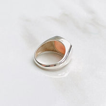 Load image into Gallery viewer, Pink Opal Signet Ring
