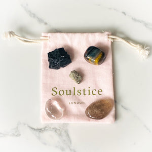 Protection and Grounding Crystal Pouch