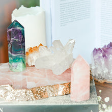 Load image into Gallery viewer, Rose Quartz Coaster (set of 4)
