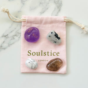 Peaceful Nights Sleep Crystal Pouch