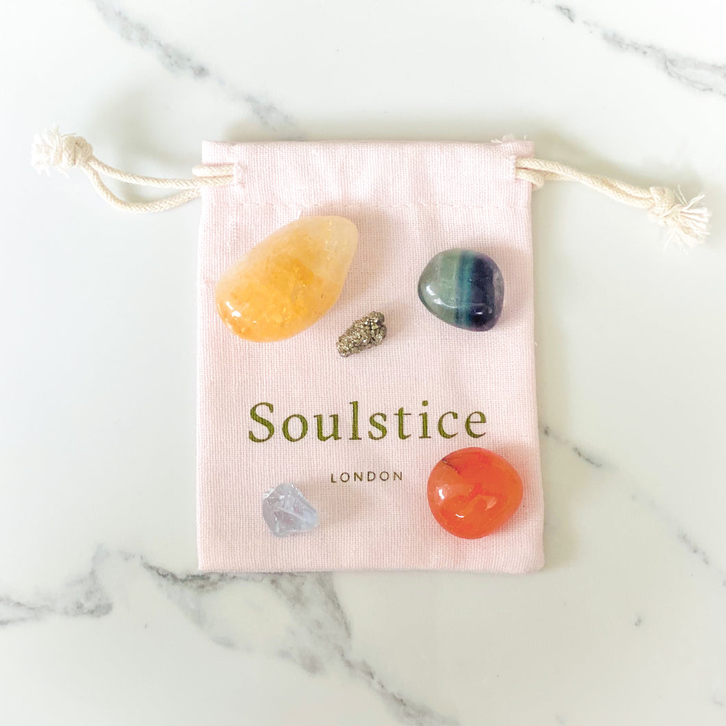 Success and Ambition Crystal Pouch