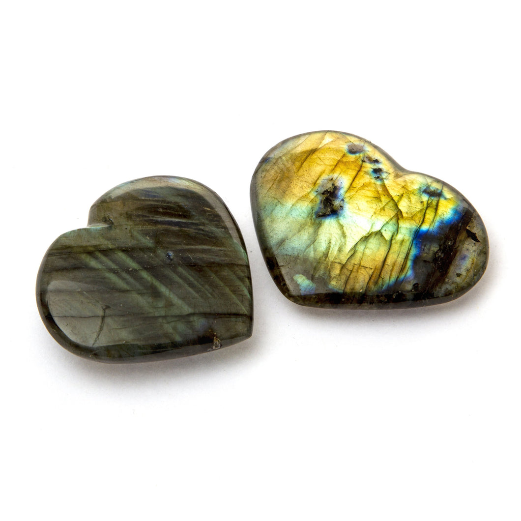 Labradorite Heart Medium